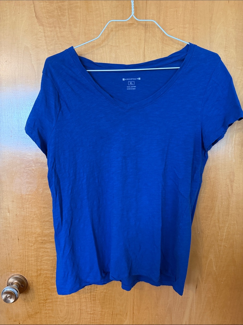 Architect Women's V-Neck Tee - Blue